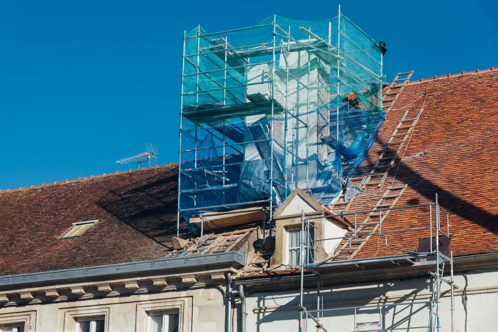 Restauration de cheminée à Ligueil